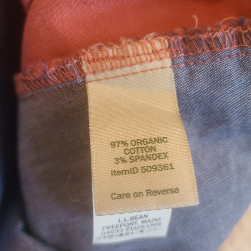 L.L. Bean Favorite Fit Shorts cinnamon colored - Picture 4 of 7